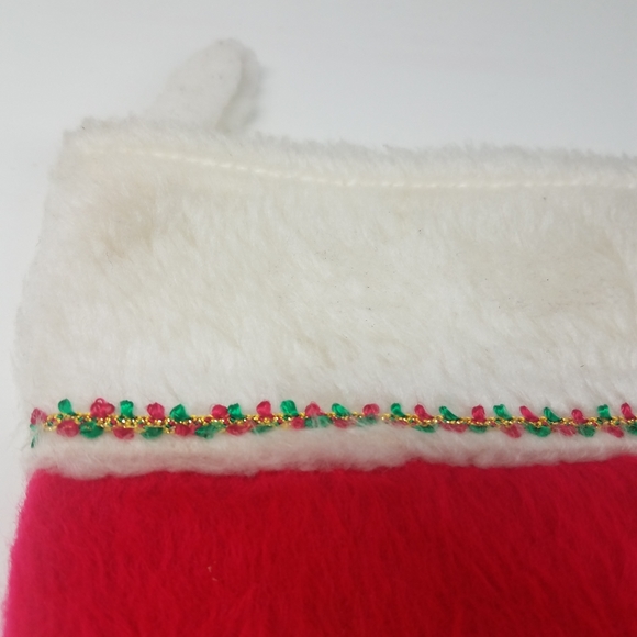 Vintage Red Christmas Stocking - Picture 3 of 14
